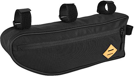 Cykeltriangel Ramväska, Cykelramväska Stor Vattentät Cykeltriangelpåse Cykel Front Top Rörväska Cykling Under Seat Pouch (M)