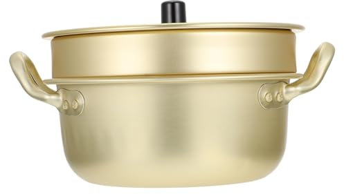LIFKOME Multifuncional De Aleación De Aluminio Olla Pequeña Para Sopa Para Cocinar Alimentos Vapor El Hogar
