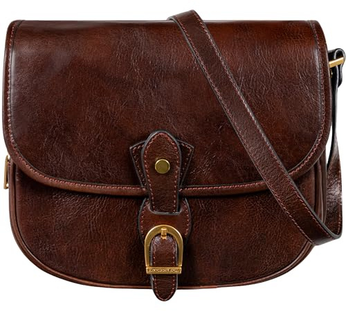 Time Resistance sac Crossbody en Cuir - sac à Main Pour Femmes - sac à Main en Cuir élégant