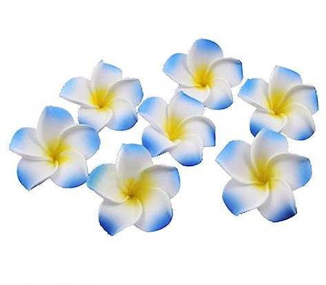ABOOFAN 100St Künstliche Hibiskusblüten Braut Haarspange Haarschmuck Make-up-Haarspangen hochzeitsdeko künstliche blüten Frangipani Haarnadel Kleidung Blütenblatt Fräulein Zubehör