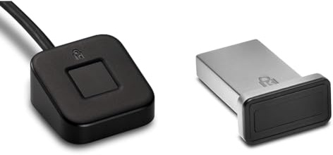 Kensington VeriMark Desktop Fingerprint Key, Biometrische Fingerabdruck-Authentifizierung & Fingerabdruckscanner VeriMark IT