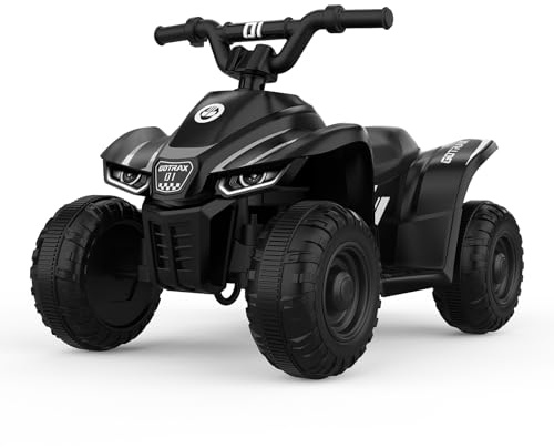 Gotrax RT1 Ride on Toys for Toddlers 1.5-4, Safe 12V Lead-acid Battery up to 80 Minutes, Forward/Reverse 2 Gears, Max 1.5MPH Speed&8 Big Tire, Electric Vehicle ATV Car Best Gift for Age1.5–4 Boy Girl