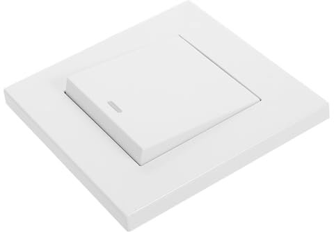 POPETPOP Interruttore Luce Moderno Pannello Multifunzionale Elegante Per Casa e Ufficio Facile Da Installare Controllo Illuminazione Semplice e Sicuro Design Raffinato Per Ambienti Diversi