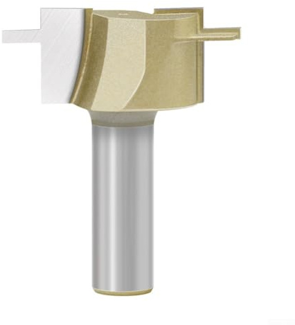 Fraise à défoncer 12 tiges de 7 mm pour projets de travail du bois, fraise conçue pour une coupe précise et des finitions de fond propres dans les applications d'artisanat du bois