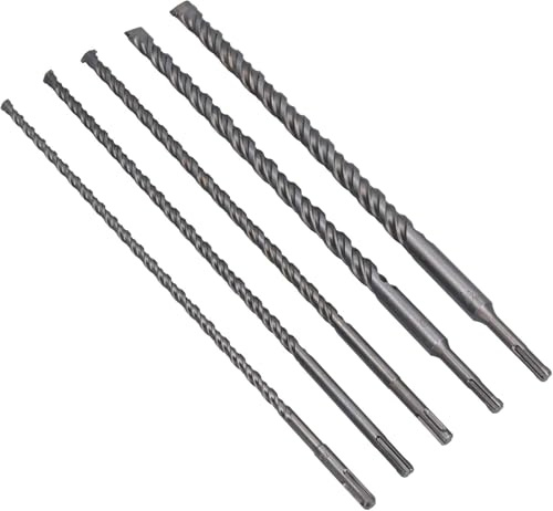 Unibos | 3 PCs 600mm Long SDS Plus Drills Extra Long Masonry Drills 12mm, 16mm & 24mm (3PCs 600mm 12, 16 & 24mm)