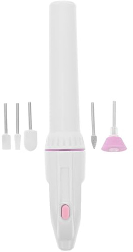 TOYANDONA Polisseuse Ongles Électrique Compacte sans Batterie, Outil de Nail Art Multifonction pour Manucure et Pédicure, Machine à Polir les Ongles Silencieuse Usage Professionnel et