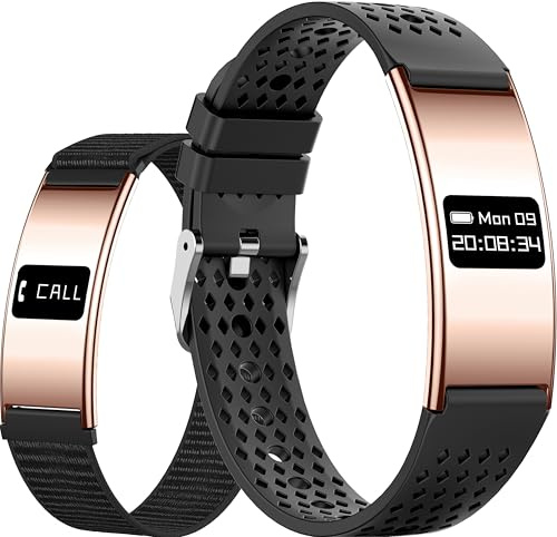 findtime Braccialetto intelligente ultra sottile fitness tracker per donne e uomini sottile fascia salute sonno cardiofrequenzimetro contapassi contapassi leggero da donna indossabile activity tracker