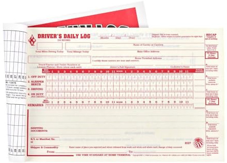 J. J. Keller 8527 Driver's Daily Log Book