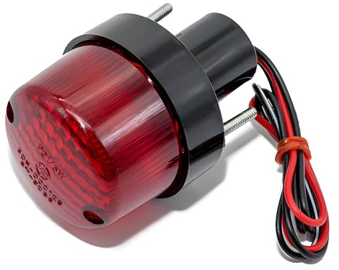 Motorrad 6644/54 und Quad Rücklicht mit Bremslicht rund universell