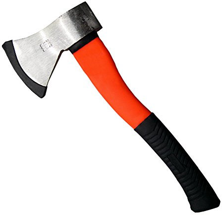 Accetta manico in fibra vetro 600gr lama acciaio attrezzi carpentiere ACETP0600