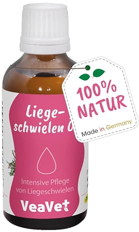 VeaVet Liegeschwielenöl für Tiere 50ml - zur intensiven Pflege