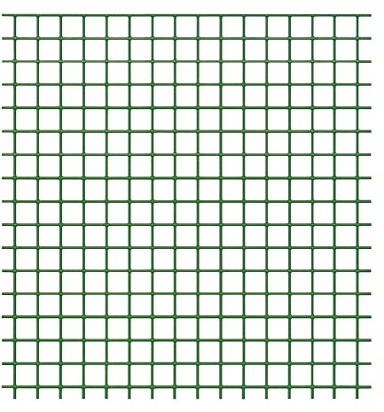 VERDELOOK Metallgitter Mehrzweck-Kunststoff für Zäune 0,5 x 25 m
