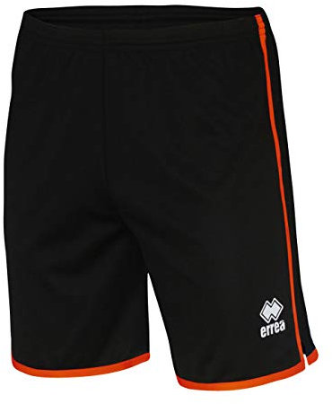 Errea - Short BONN Noir/Orange Taille - 10