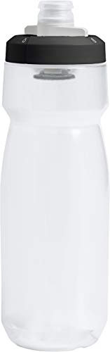 CAMELBAK Podium Sport-Wasserflasche, Quetschflasche, zum Laufen, Radfahren, Wandern Klar/Schwarz