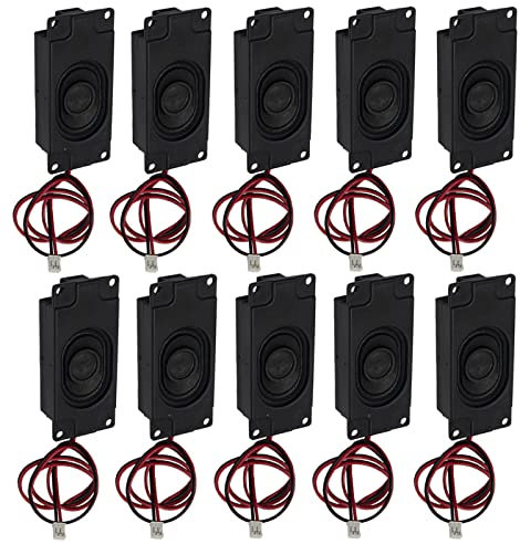 AZDelivery 6 Stück DFplayer Mini 3 Watt 8 Ohm tragbarer Mini-Lautsprecher mit JST-PH2.0 mm Pin Schnittstelle für elektronische DIY Projekte inklusive E-Book