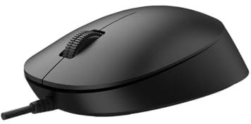 PHILIPS SPK7207BL Wired Mouse, USB Plug and play, Optical sensor, 1200DPI, Ergonomic design, Home office, PC/Laptop