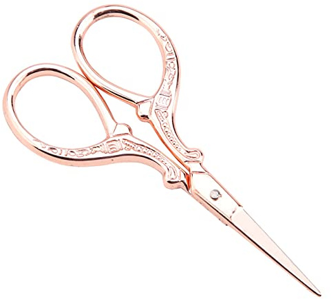 Stick Schere, Handarbeitsschere mit Tpr Griff Für Bequemen Halt Mit Hochwertigem Edelstahl Für Präzises Schneiden Für Kreuzstich Diy Und Nähen In 9 Zentimeter Länge Und 30 Gramm Gewicht