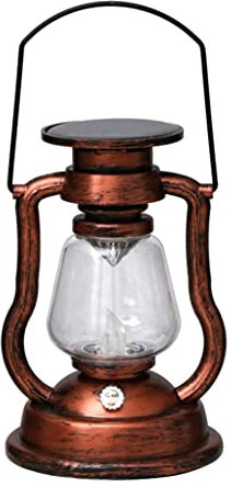 Klassiker Öllampe Hängende Petroleumlampe Antike Öllampe Solar-LED-Hurrikanlampe, die Notöllampenlaterne beleuchtet tragbar