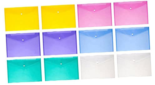 COHEALI 24St Dokumententasche A4-Dokumentenmappe Aktenordner aus Papier Ordnerumschläge Umschlag Umschläge ablegen briefumschläge Dateiordner Dokumentenorganisator Dokumentenkoffer Yellow