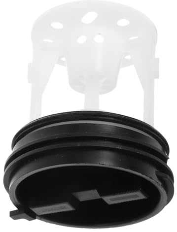 Washing Machine Drain Hose Seal Cover Plug Filter Black Abs | 07 Multi-hole Design, Universal Fit for Floor Drain, Efficient Filtration for Hose Outlet