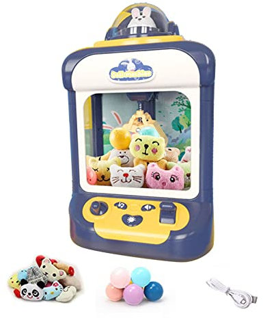 JTLB Kaninchen-Klaut-Maschine für, Mini-Automat Mädchen mit Musik. Elektronische Preis Spender Spiel Maschine, Kelle Maschine für Geburtstags Geschenke Spielzeug Alter 3 Jahre