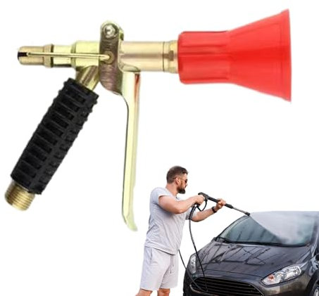 Pulverizador De Agua A Alta Presión, Pulverizador Agrícola De Largo Alcance con Alta Presión, Boquilla De Cobre Atomizador para Jardinería Lavado De Coches En Exterior