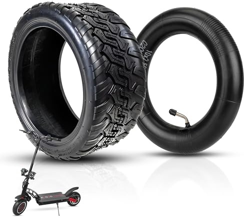ANSENI Cubierta y Camaras de Aire 85/65-6.5, Rueda Repuesto para Patinete Eléctrico kugoo G Booster- G2 pro- Air Rise 800w E-road Gigawatt - E-road S5-S6 - Hikerboy Air Rise(1 Rueda)