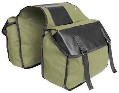 JIOEWS Motorrad Hinterradtasche Motorrad Touring Satteltasche Touring Sattel Canvas Packtaschen Gepäck