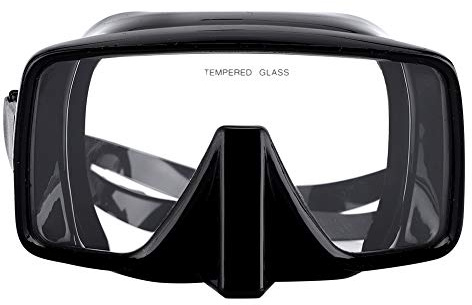 Kikumi Dykmask, Anti-dimma Snorkel Dykglasögon, Silikon Dykarglasögon för Bärgning/dykning