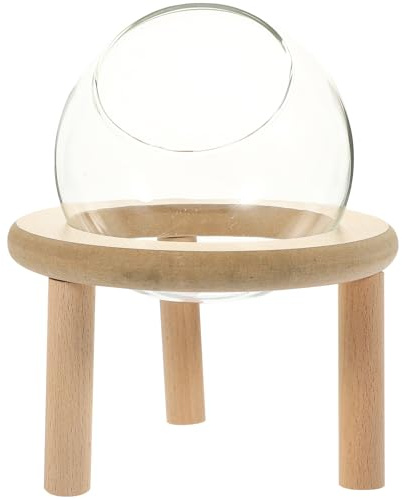 GALPADA Verschleißfester Sandbadbehälter und Glas für Kleine Hamster mit Praktischem Stabilem Design für Hamsterbadezimmer im Haushalt
