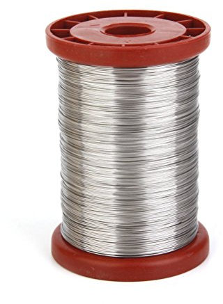 ROSENICE Edelstahl-Draht für Bienenstock Frames Bienenzucht Ausrüstung 500G 0.5mm