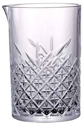XKONG Shaker à Cocktail en Cristal - Verre de Mixage Professionnel pour Boissons (725 ml)