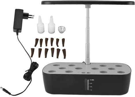 Pyhodi Indoor-Garten-Hydrokultur-Anbausystem mit LED-Licht, 12 Pods, Automatische Bewässerungssteuerung Sorgen für Ausreichend Licht, Platzsparend, Hydrokultur-Pflanzgefäß-Züchter für