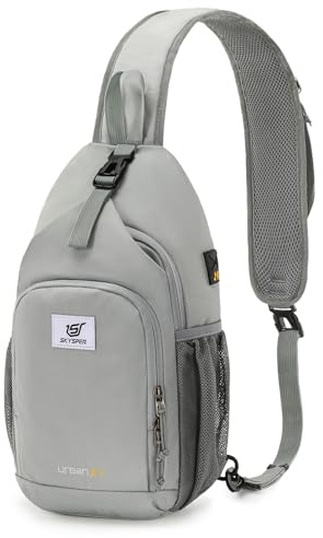 SKYSPER Brusttasche Schultertasche Herren Sling Bag Klein Crossbody Bags | Männer Männer Damen Leicht Umhängetasche Wandern Outdoor Reisen, URBANX7 Brusttaschen