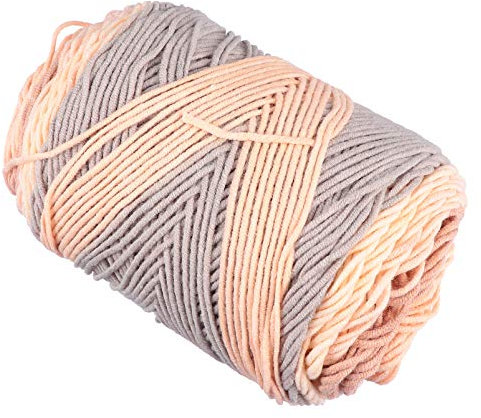 AUTSUPPL Baumwollkordel Strickschnur DIY-bastelseil Geflochtene Schnur Handgemachte Stricken String Nützliche Handwerk