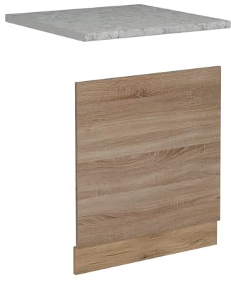 Vicco Pannello frontale per lavastoviglie R-Line, Sonoma, 60 cm, PL Marmo
