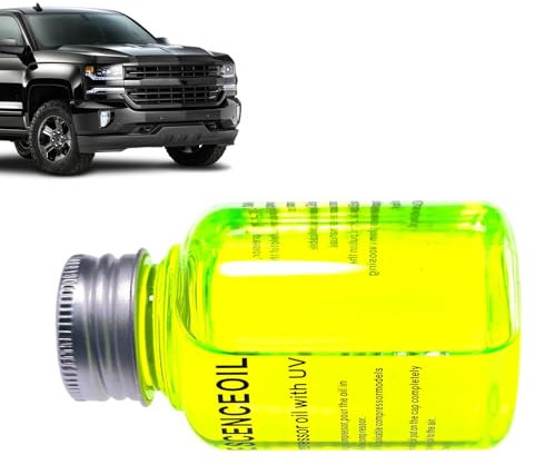 Aire acondicionado automático 'aire de detección y fugas fluorescente, fluorescente 'aceite de detección y fugas para aire acondicionado 'coche | Tinte detector de fugas para tuberías del rey