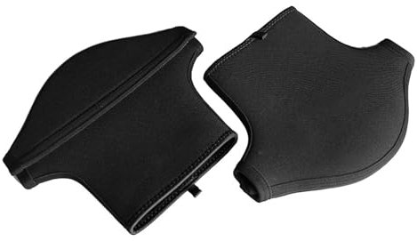 Asukohu Kajak-Paddel-Handschuhe, Ausrüstung, Neopren, Unisex, Größe für Kanufahren und Rafting, Wassersport, schwarz, dicke Neopren-Handschuhe