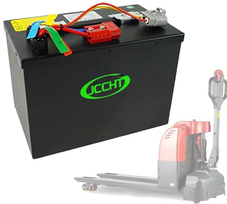 JCCHT Batterie Lithium de Rechange 24 V 40 Ah pour transpalette électrique EPT15W, Accessoire de Rechange avec poignée