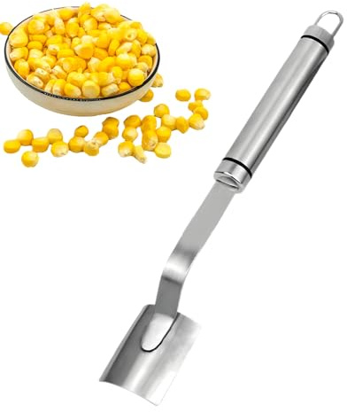 Svuotatore per pannocchie di mais, strumento da cucina ergonomico per la preparazione di cibi, per ristoranti, insalate, zuppe, casa e cucina, pratico utensile da cucina per la casa e la G