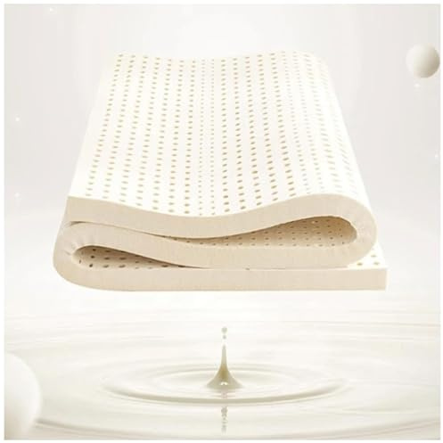 Naturlatexmadrasser, Naturlatexmadrasser Massagefamilj King Queen Twin Full Size - 1/2/3/4 tum Ekologiskt överdrag ingår(5cm,170x210cm(67x83in))