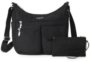 Baggallini Womens Unisex-Adult Everywhere Bagg Black Size: One Size