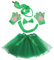 Petitebelle Cute Headband Bowtie Tail Gloves Tutu 5pc Girl Costume 1-10y (Snake, 1-5 Years)