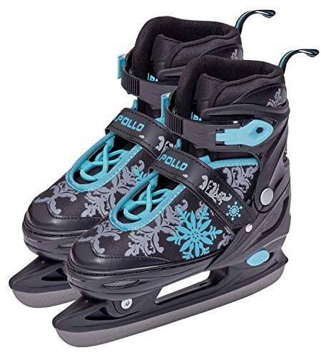 Apollo Super Skates X Pro - Justerbara Skridskor för Kvinnor, Barn och Tonåringar - Snygga Skridskor - 3 Storlekar (Barn 34 - Vuxna 36)