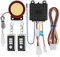 Jtron Motorcycle Anti-Theft Alarm Security System, Remote Control Engine Start Bike Anti-Hijacking, Waterproof Cycling Bike Alarm