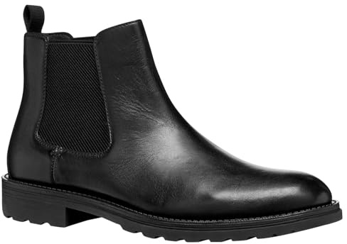 Geox Bottes U REDCLIF pour homme, noir, 44 EU, Noir, 44 EU