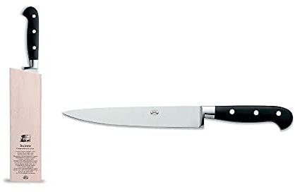 Coltellerie Berti - Insieme - Coltello da filetto - Ceppo magnetico + coltello cucina forgiato (brevettato)