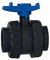 Aquaforte PVC Kugelhahn mit beidseitigen Überwurf Econo-Line, Klebeanschluß für Ø 50 mm (Außendurchmesser) Rohre