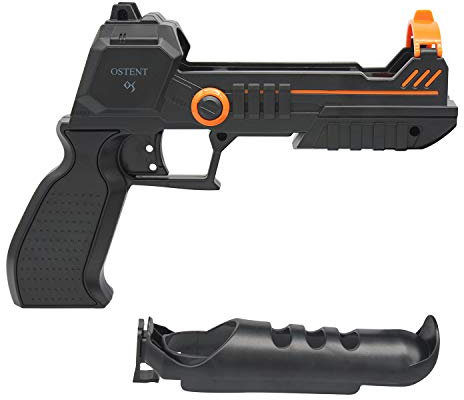 OSTENT Precision Shot Hand Gun PS Move Motion Controller Compatible for Sony PS3 Shooting Game