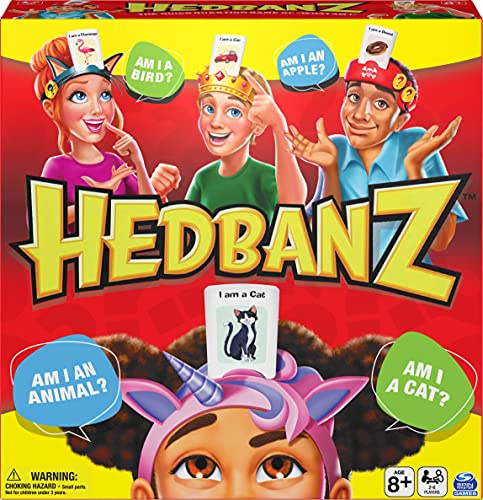 Spin Master Games Hedbanz Picture Guessing Game for Kids and Families, Pack of 1
